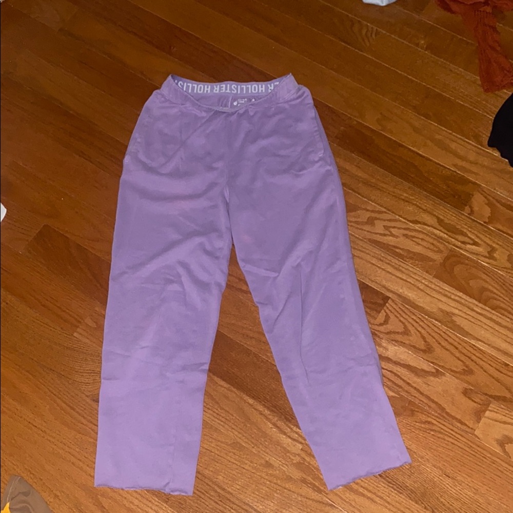 Hollister Purple SweatPants